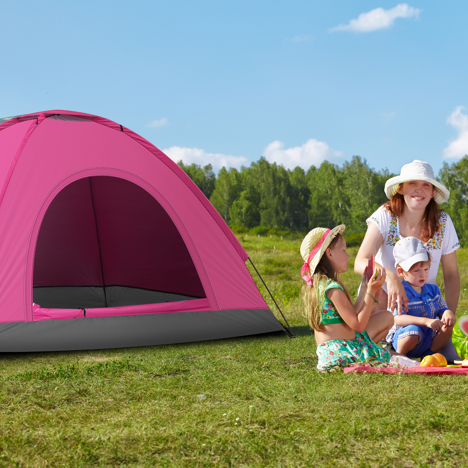 3 4 Person Camping Dome Tent W - Grow Tent 4X4 review and price