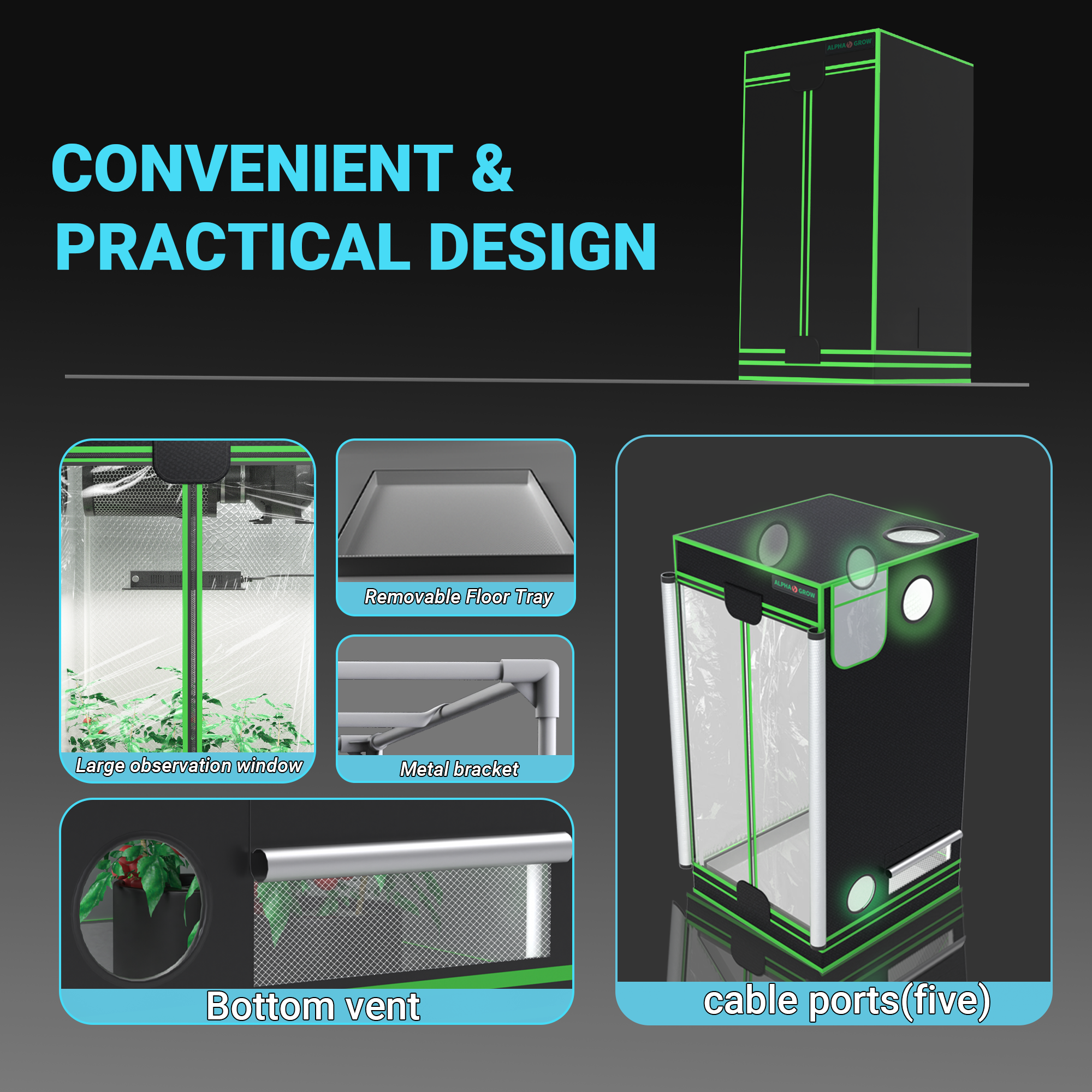 NEW Grow Tent Wall Growing Ten - Grow Tent 4X4 review and price