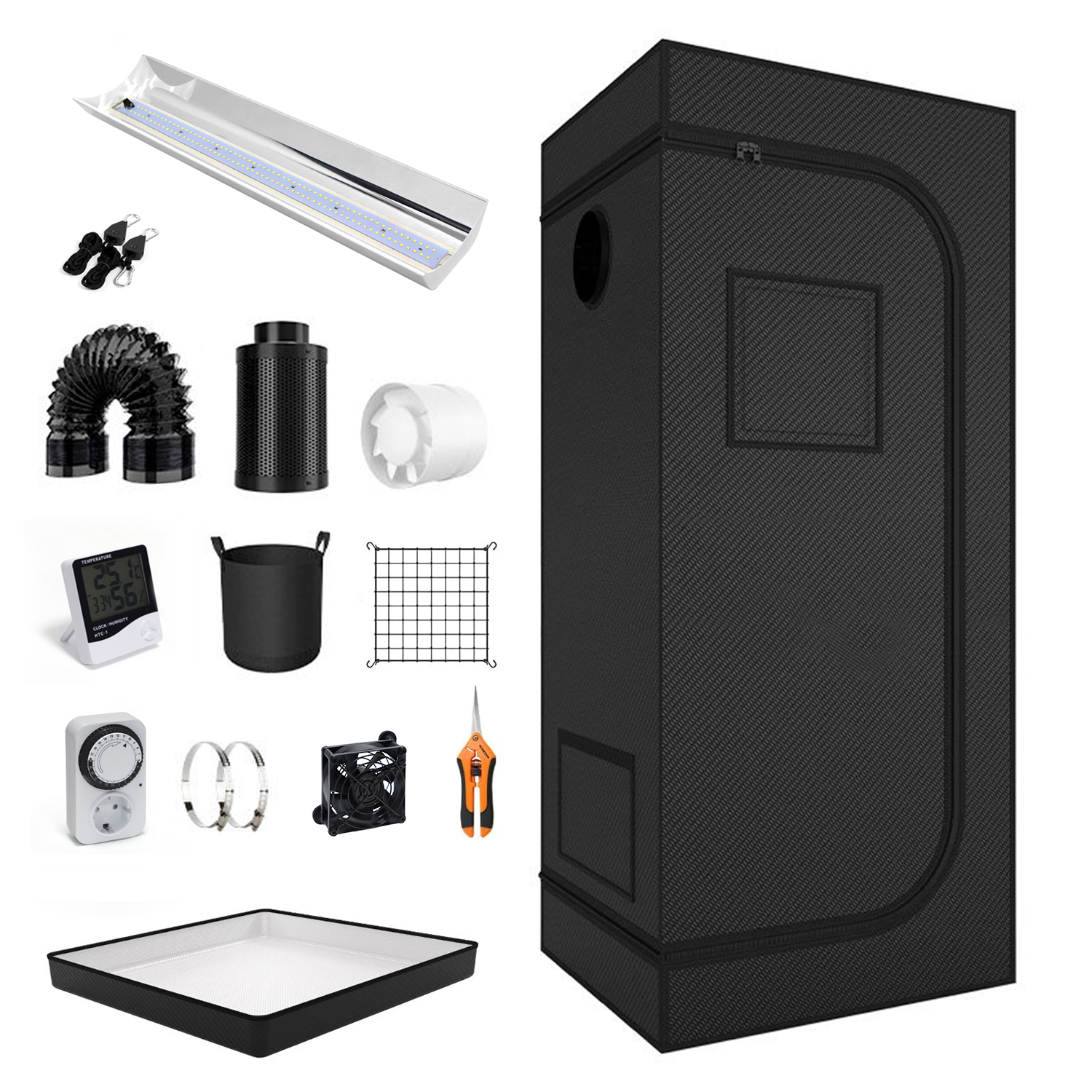 4x4 Grow Tent Complete Kit LED - Grow Tent 4X4 review and price