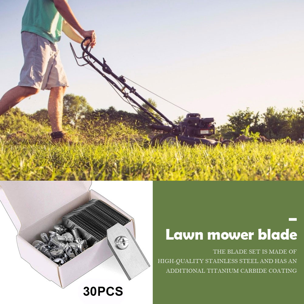 18/30PCS Lawn Mower Cutting Bl - Urban Farming Kit review and price