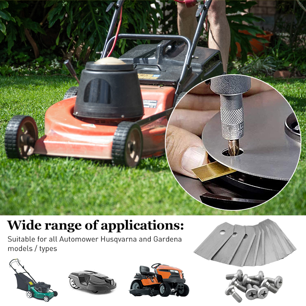 18/30PCS Lawn Mower Cutting Bl - Urban Farming Kit review and price