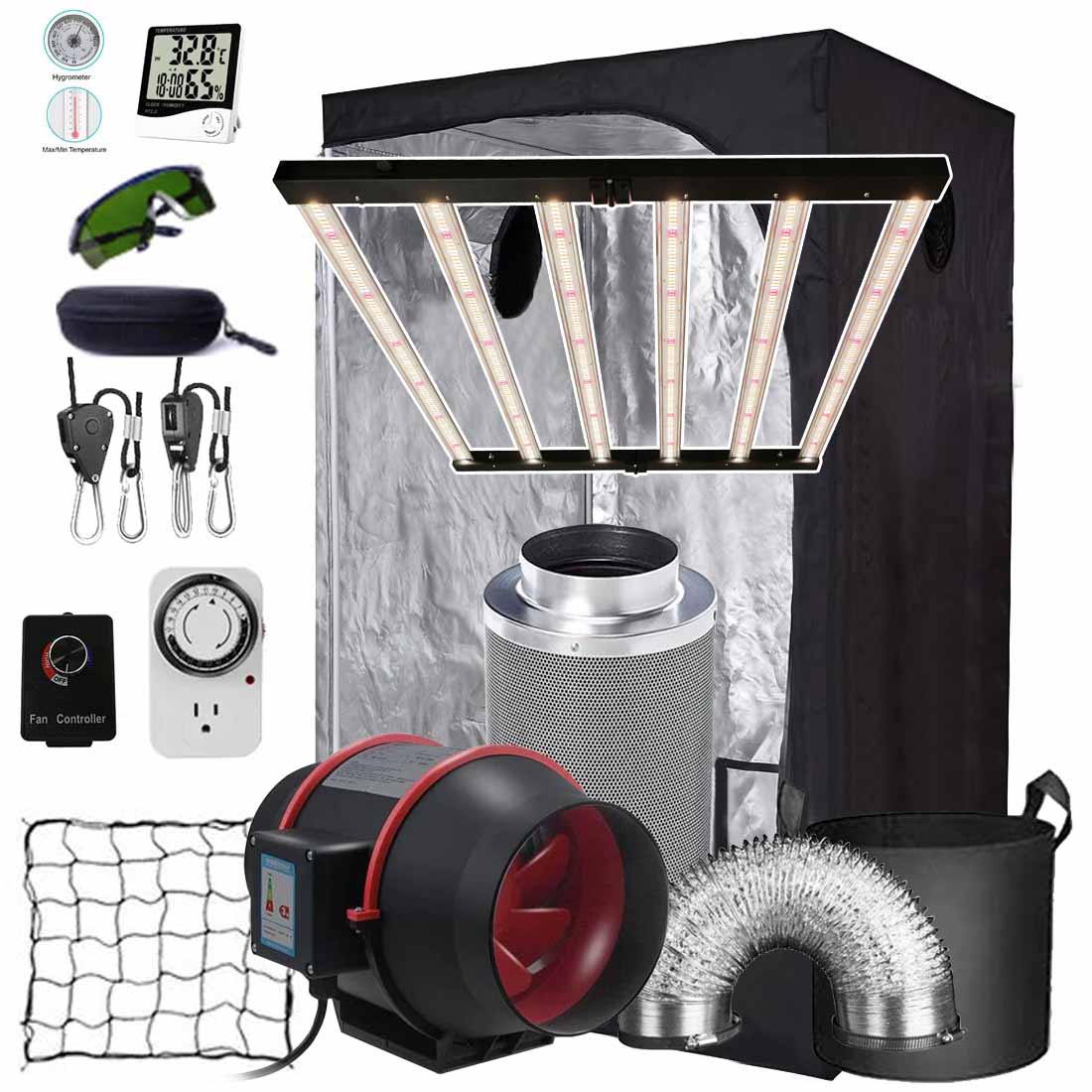 240W 320W 400W 720W Led Grow L - Grow Tent 4X4 review and price